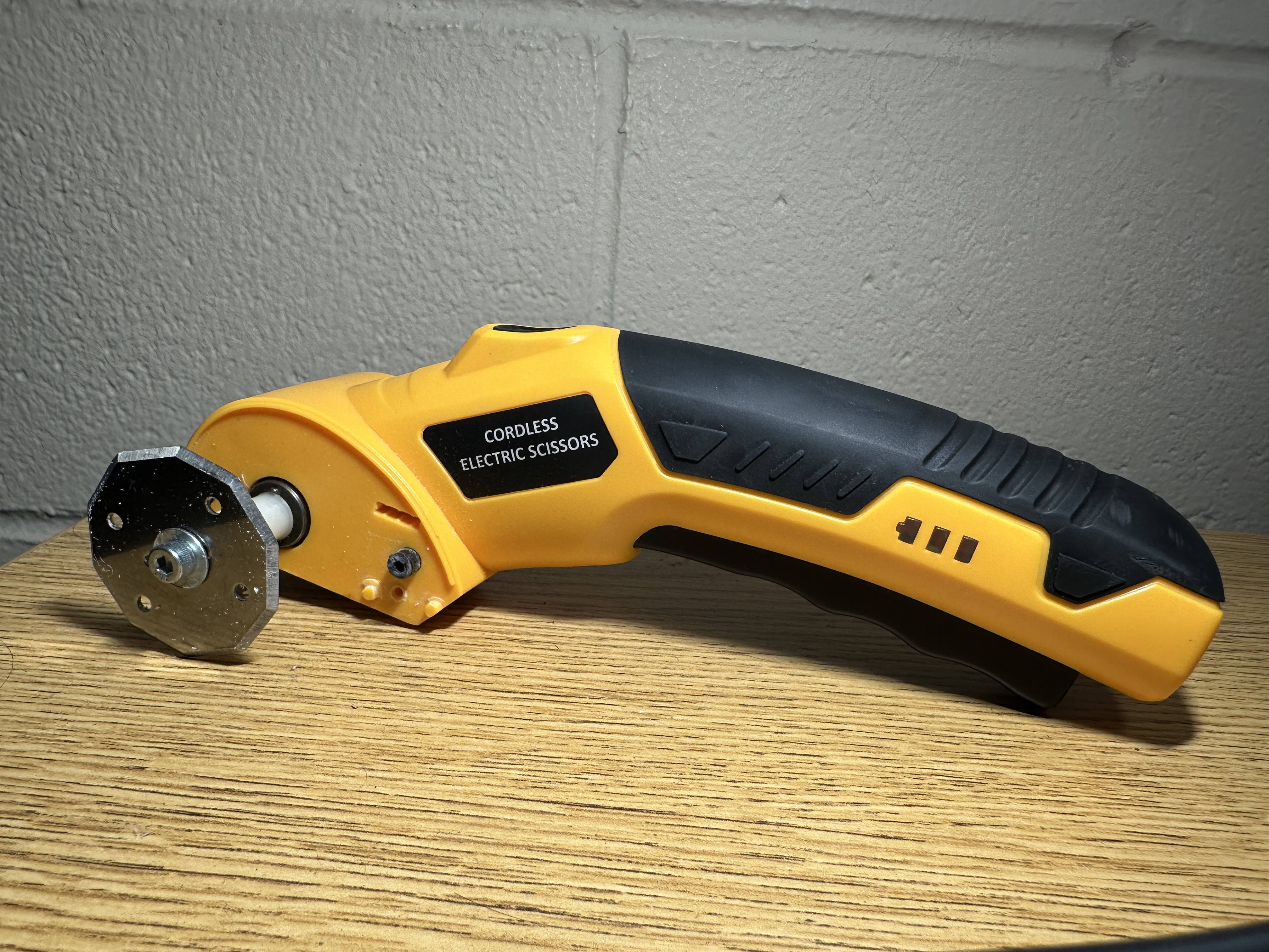 DIY Book Debinding: The “Angle Scissor Grinder” image