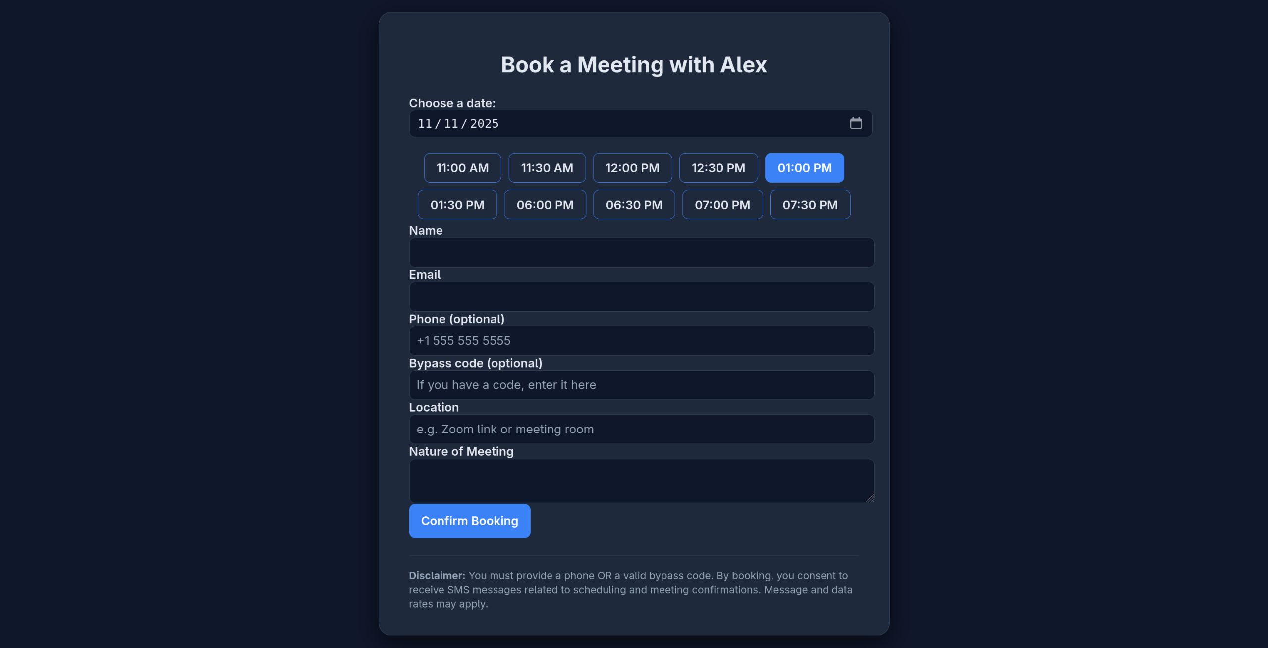 Shake Hands Booking Software image